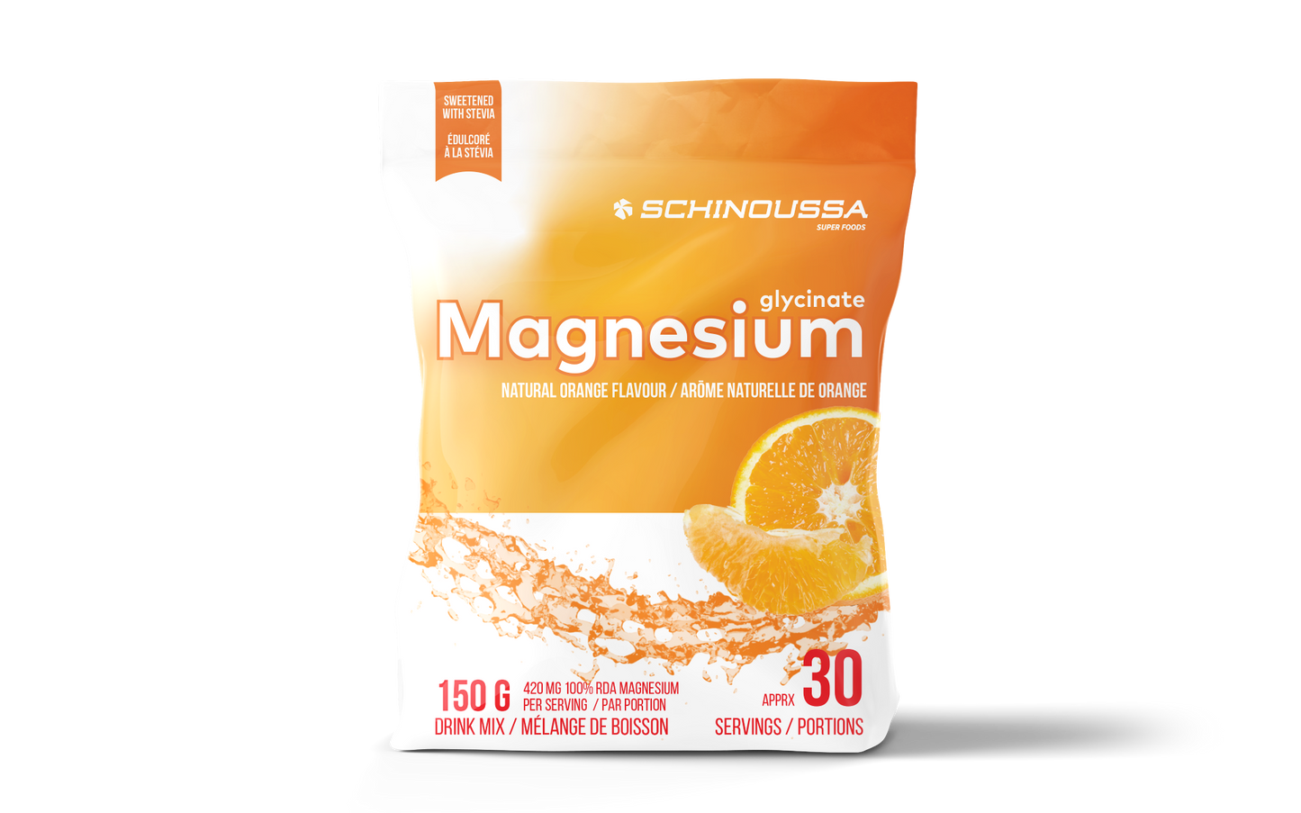 MAGNESIUM GLYCINATE ORANGE - Schinoussa Superfoods