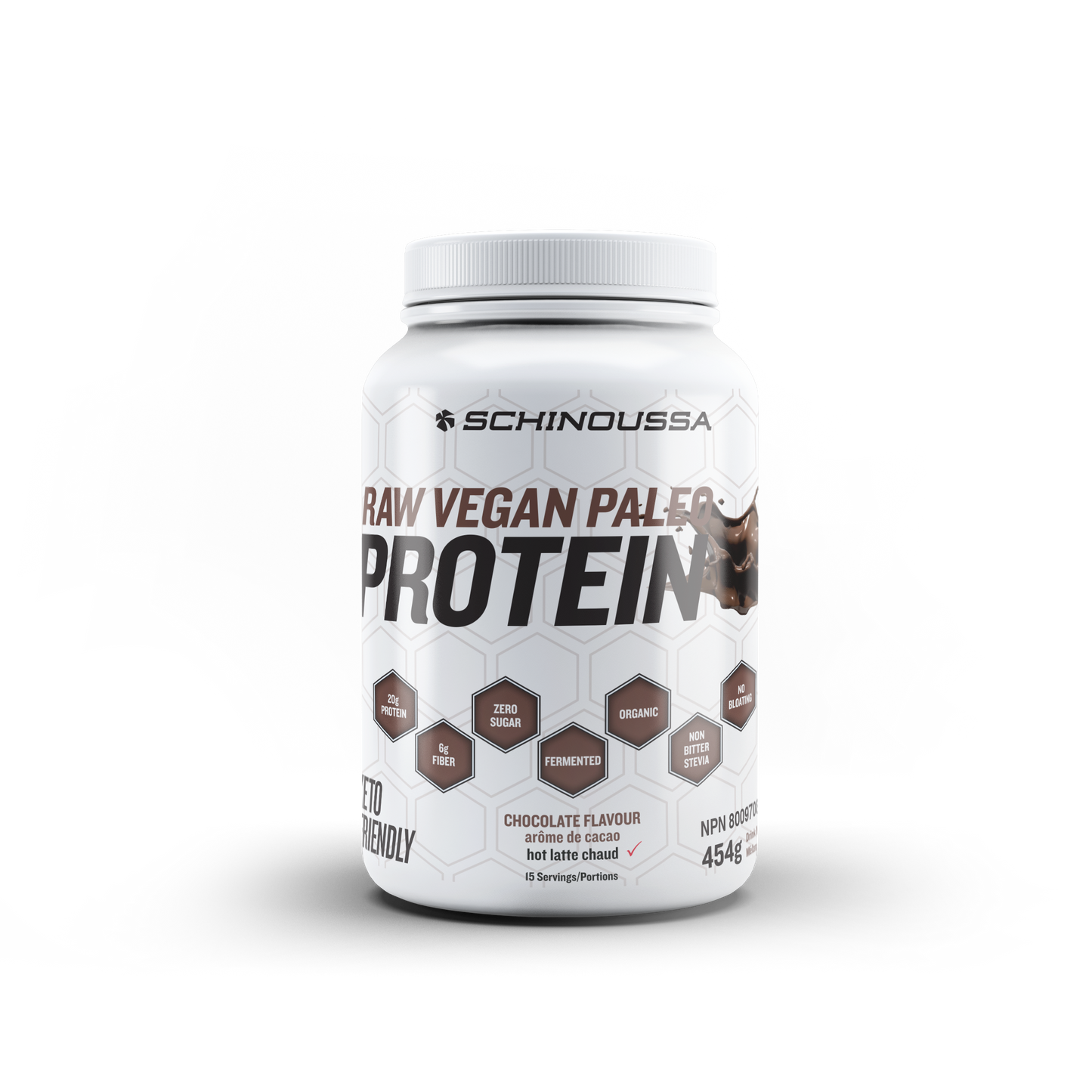 PLANT BASED PROTEIN CHOCOLATE 454G