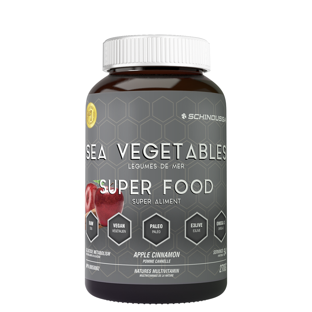 SEA VEGETABLES GLUCOSE SUPPORT 270G - Schinoussa Superfoods